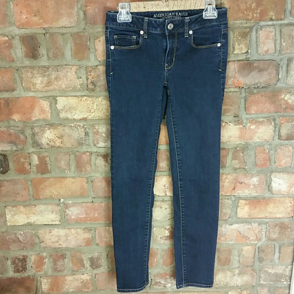 American Eagle Outfitters Denim - American Eagle Outfitters dark wash skinny jeans